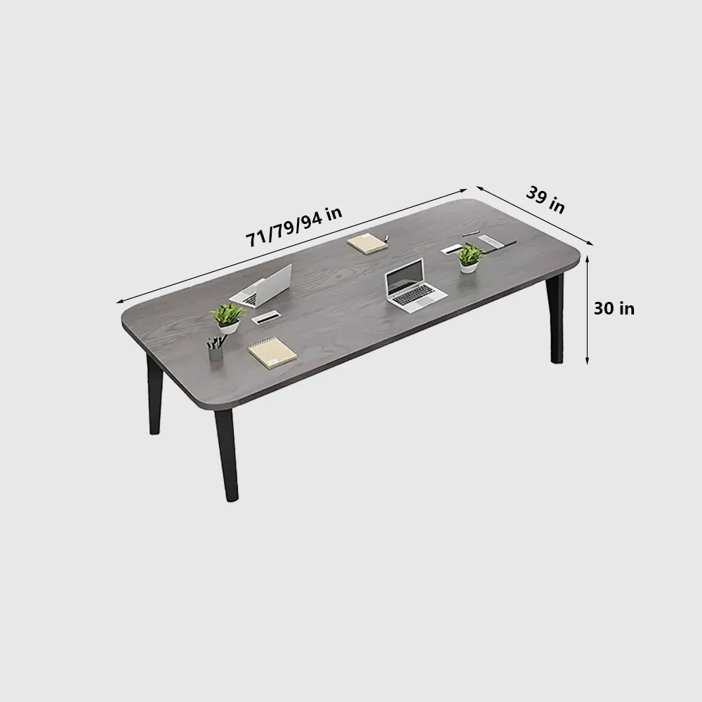 Rectangular Conference Table Office Desk - image 7