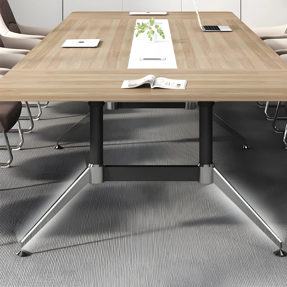 Sleek and Functional Modern Conference Table Set - image 6