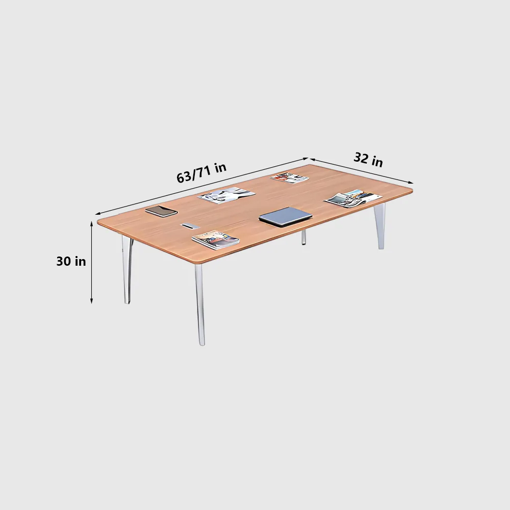 Small Wooden Conference Table - Office Desk - image 7