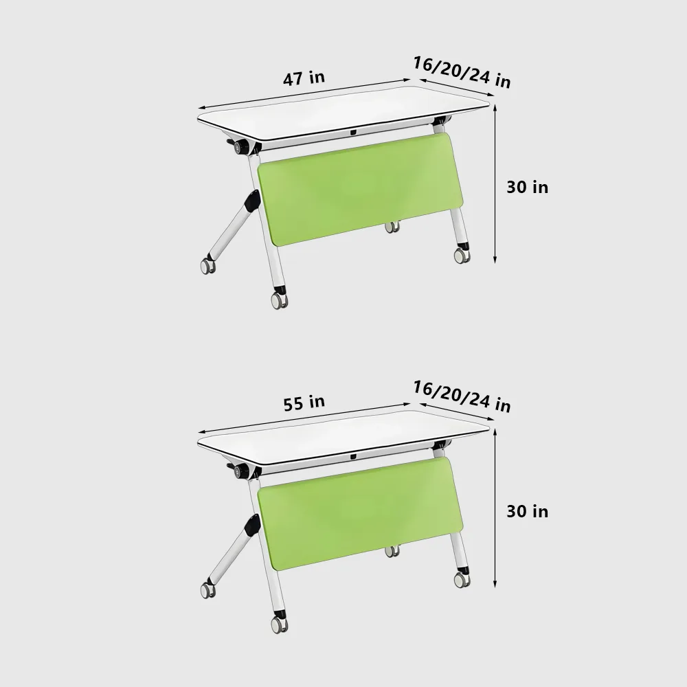 Modern Circular Conference Table Long Table Folding Table - image 6