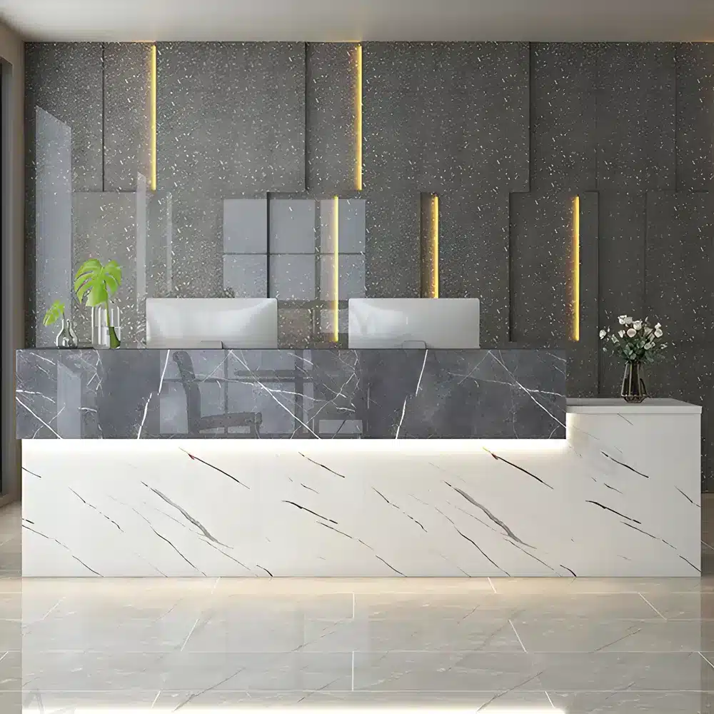 Modern Lacquered Bar Table Hotel Front Desk - Maoters - image 4