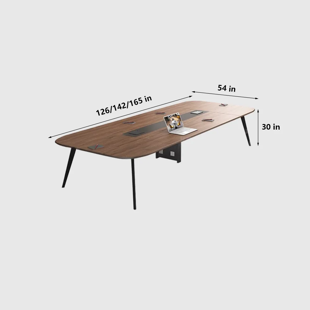 Rectangular Conference Table Negotiation Desk - Maoters - image 8