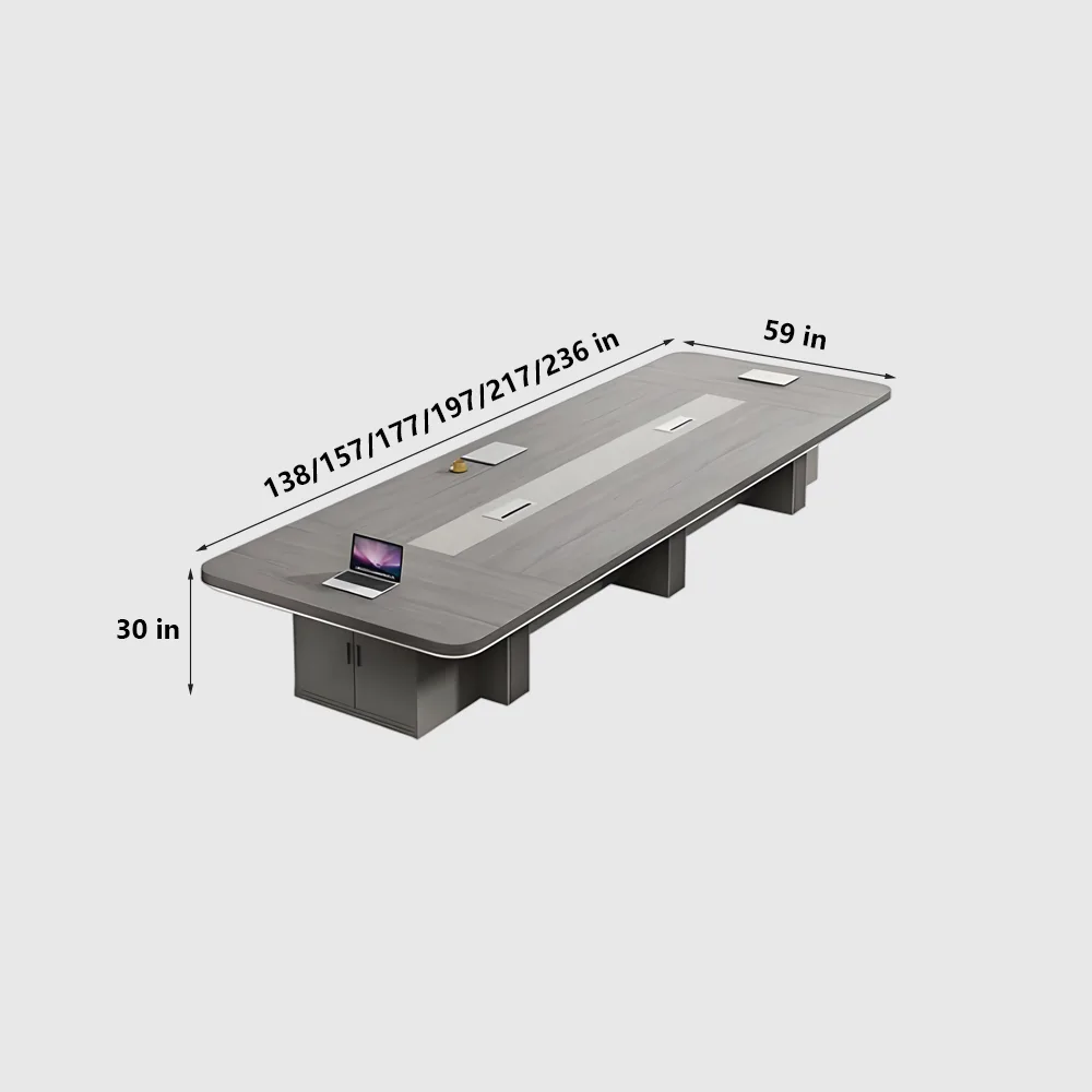 Simple Large Conference Table - Office &amp; Negotiation Table - image 9