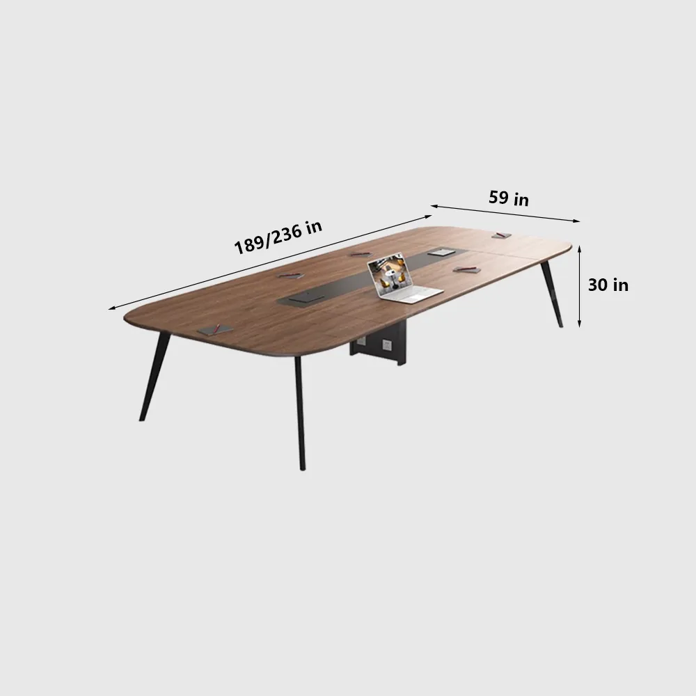 Rectangular Conference Table Negotiation Desk - Maoters - image 9