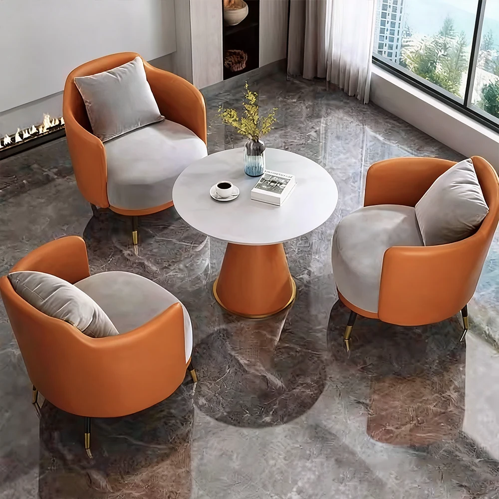 Stylish Single Sofa for Casual Office Spaces - image 2