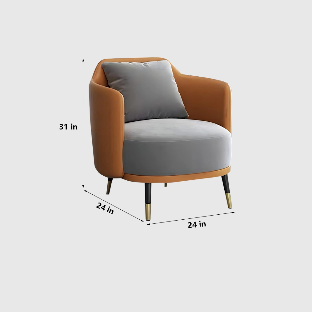 Stylish Single Sofa for Casual Office Spaces - image 7