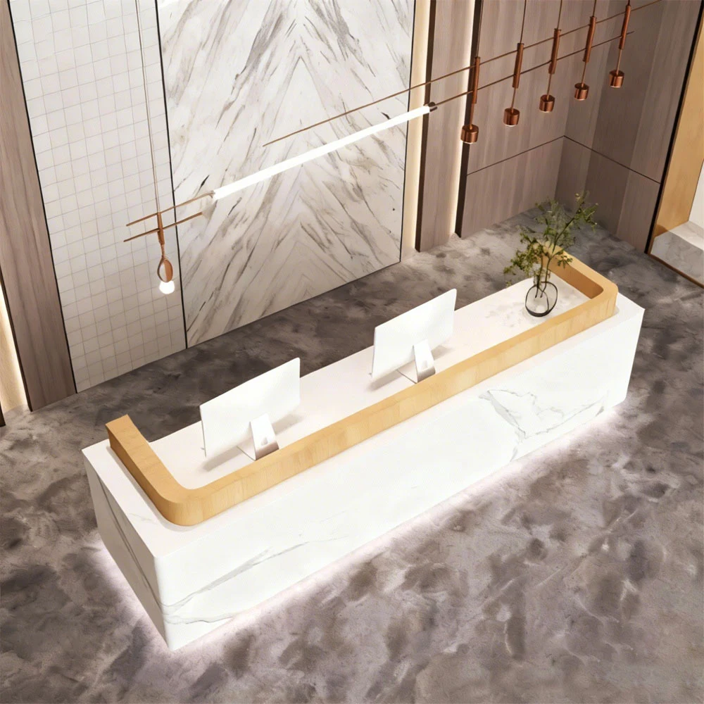 Baked Paint Reception Counter - Maoters - image 11