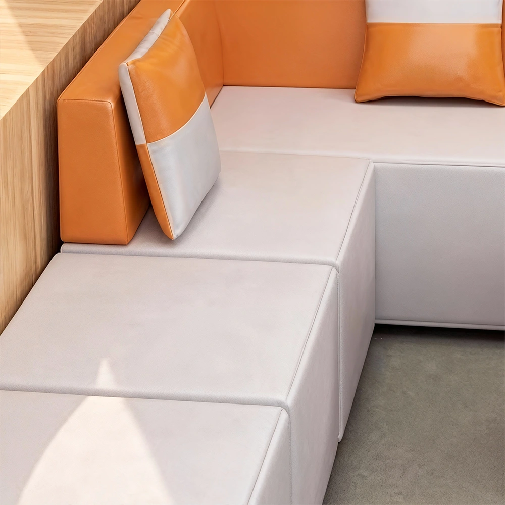 Creative Office Combination Sofa - Genuine Leather - image 14