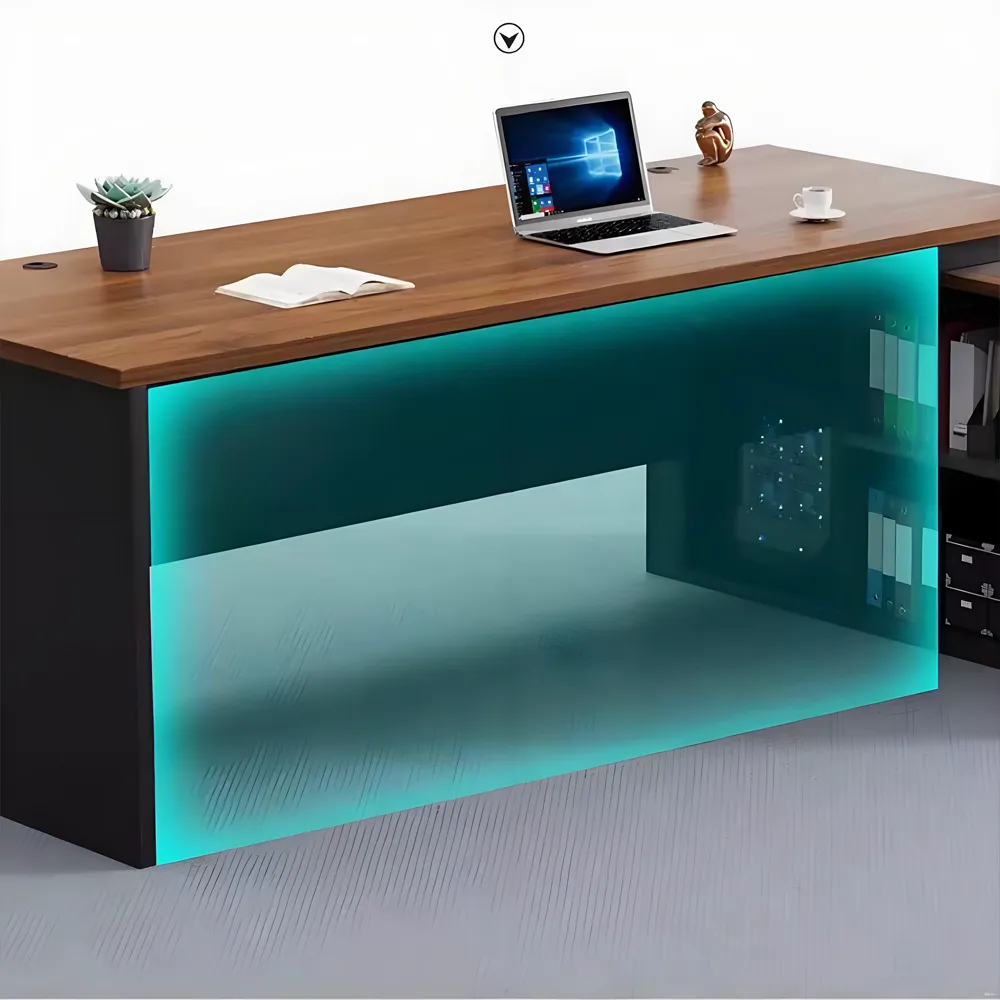 Manager's Office Desk with 5cm Thick Desktop - image 13