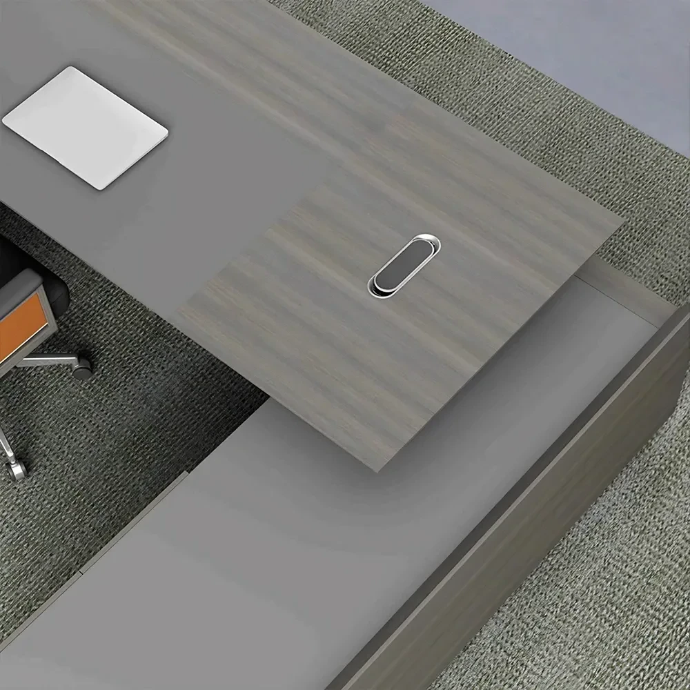 Luxury L-Shaped Office Desk Executive Design - image 14