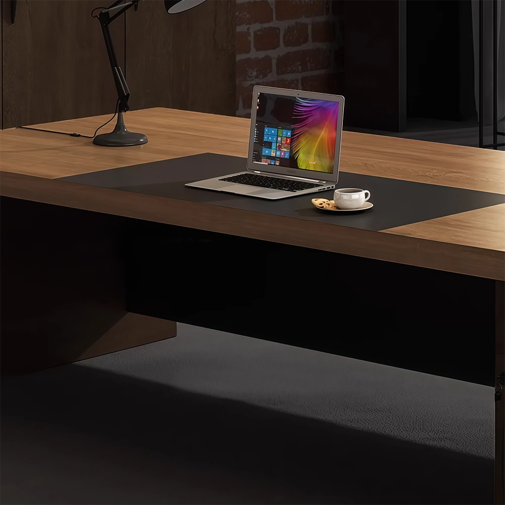 Light luxury minimalist solid wood executive desk - image 14