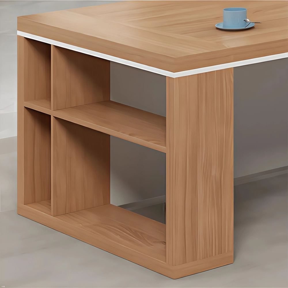 Modern Minimalist Wooden Office Desk - image 14