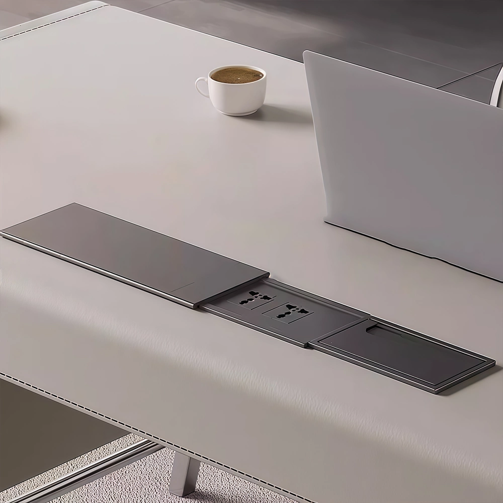 Light Luxury Minimalist Computer Desk - Maoters - image 11