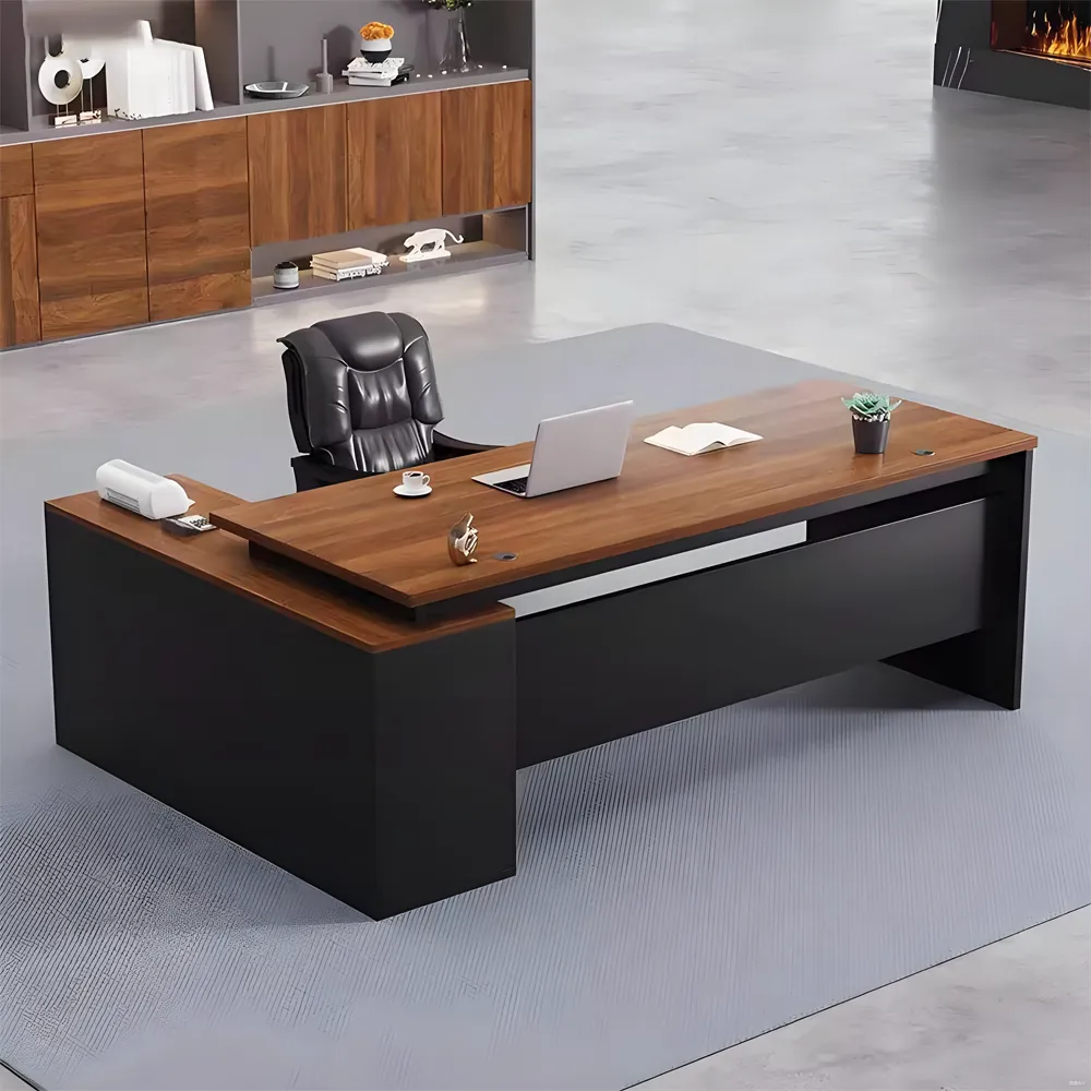 Manager's Office Desk with 5cm Thick Desktop - image 8