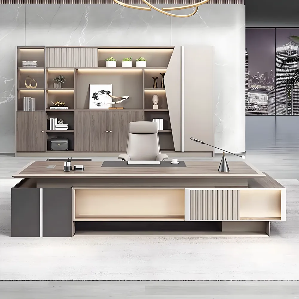 Luxurious Modern Executive Office Desk - image 12