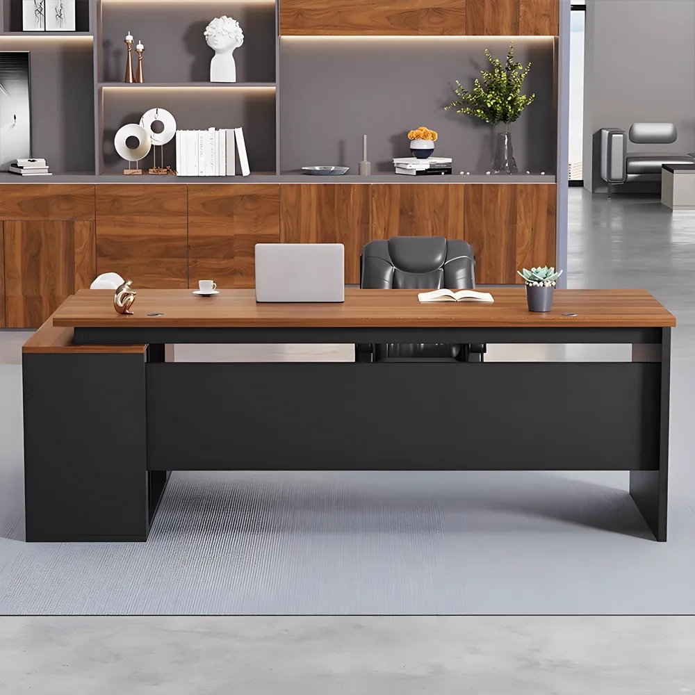Manager's Office Desk with 5cm Thick Desktop - image 10