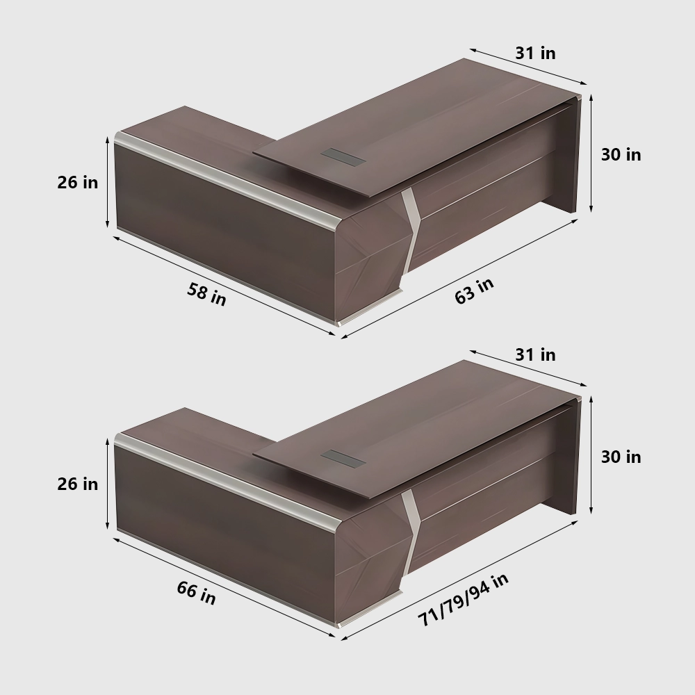 Luxurious and Elegant Executive Office Desk - Maoters - image 16