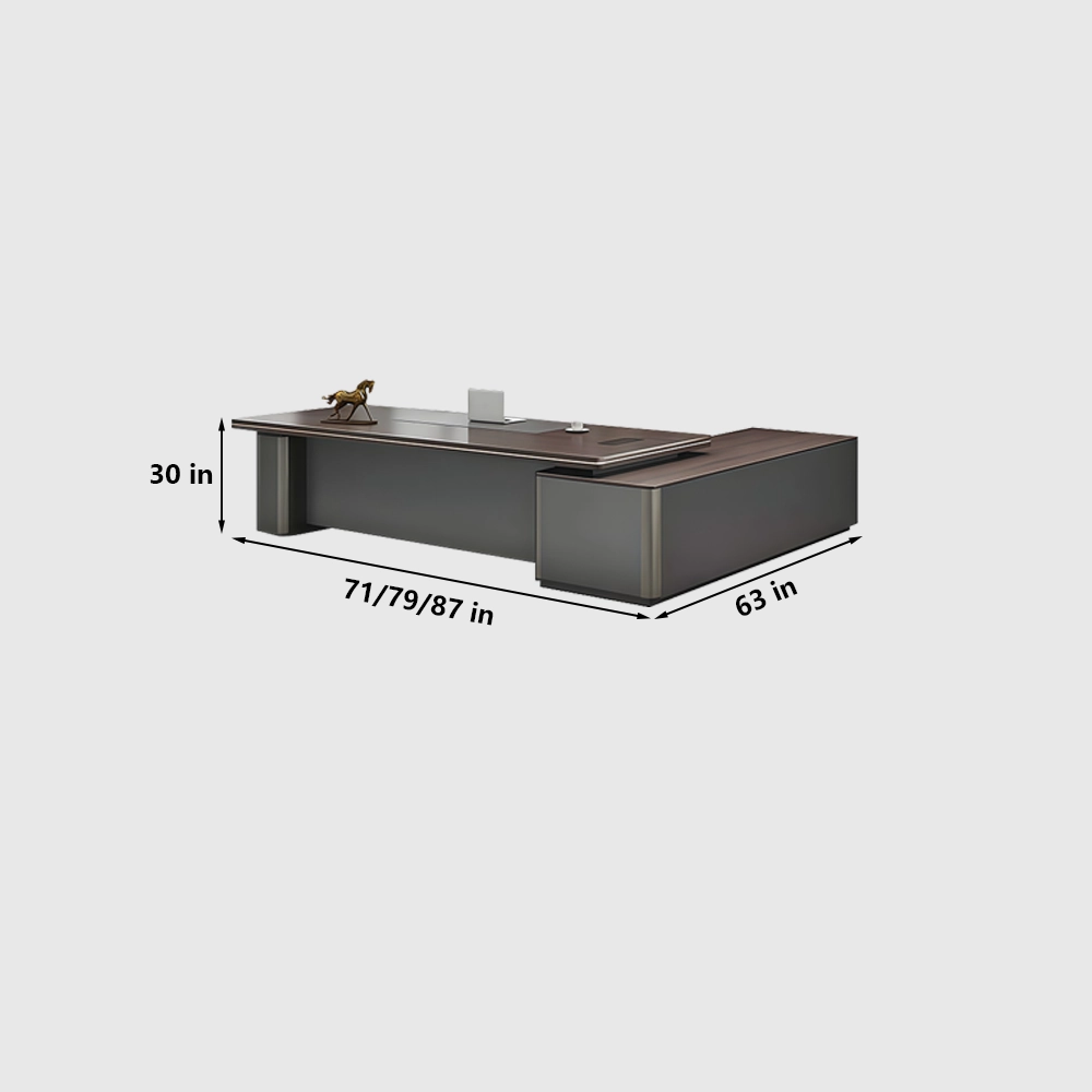 Luxurious Single Desk for Modern Office Executives - image 16