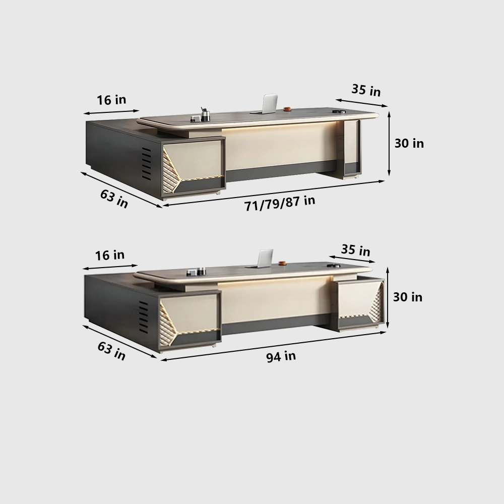 Luxurious Single Executive Desk - Maoters - image 18