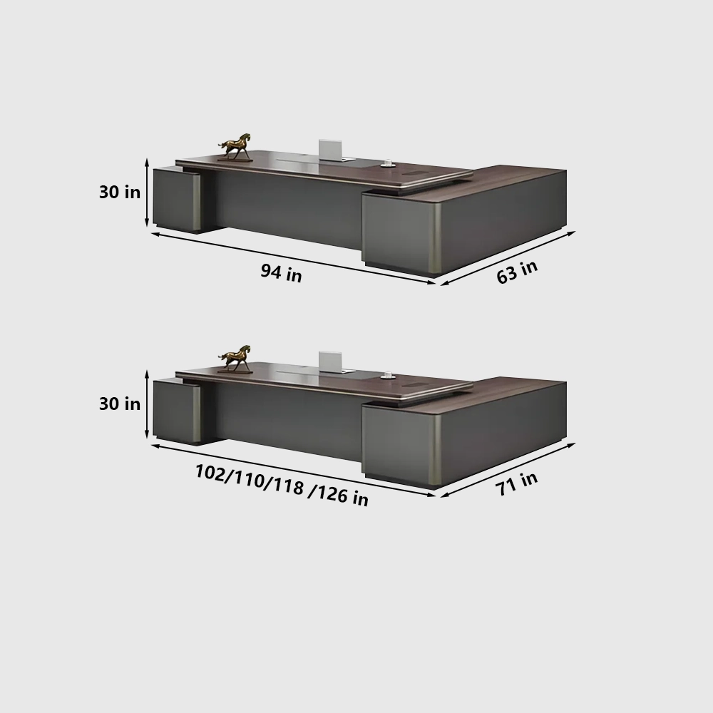 Luxurious Single Desk for Modern Office Executives - image 17