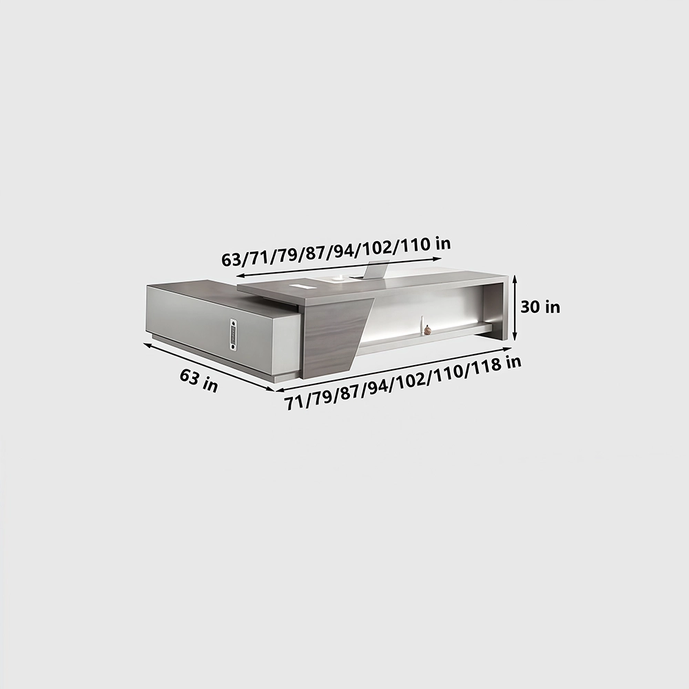 Maoters Office Furniture Executive Desk - Modern Workstation - image 16