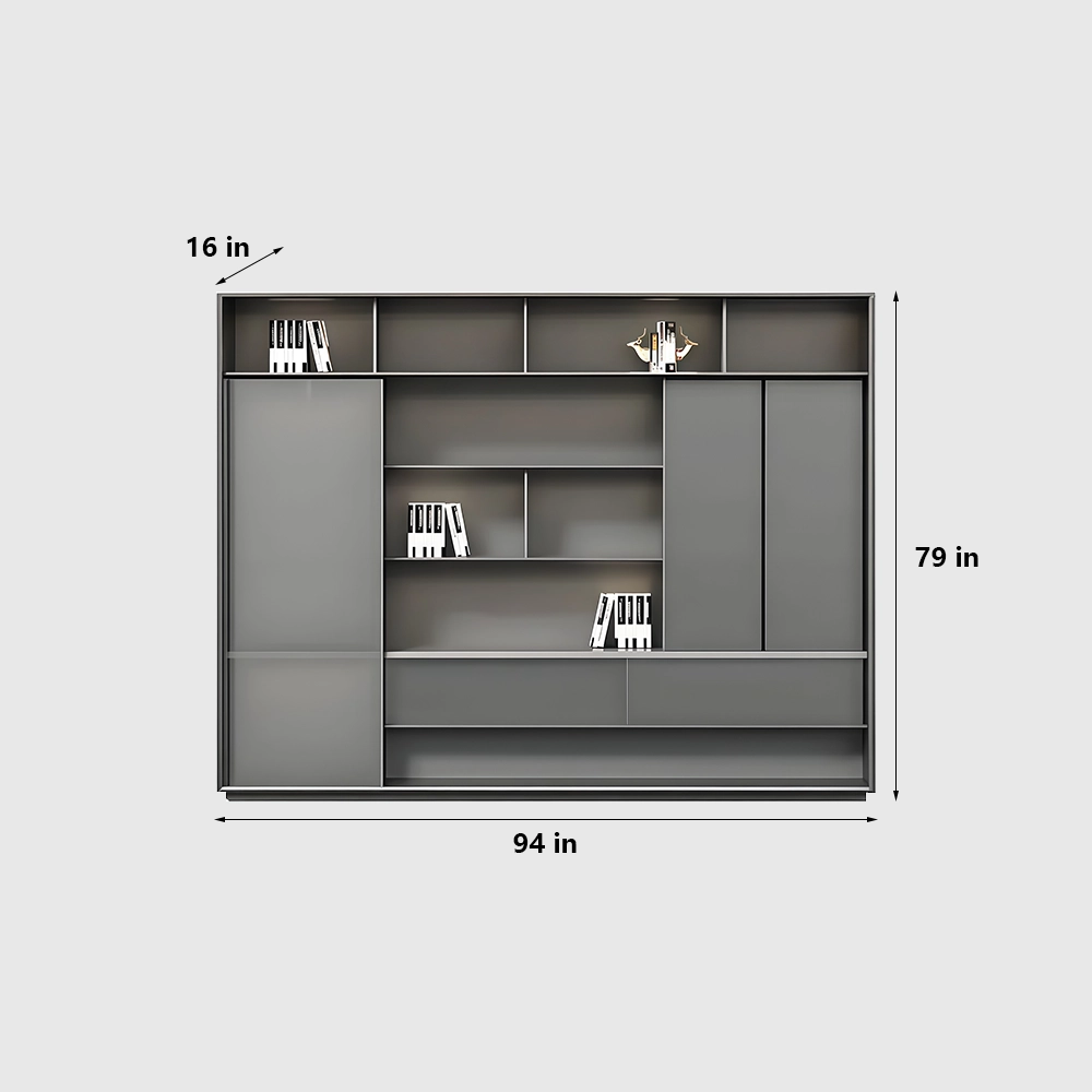 Luxury L-Shaped Office Desk Executive Design - image 19