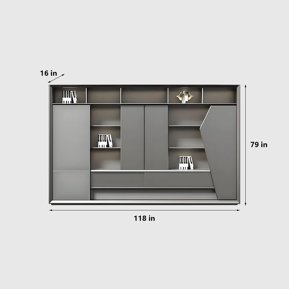 Luxury L-Shaped Office Desk Executive Design - image 20