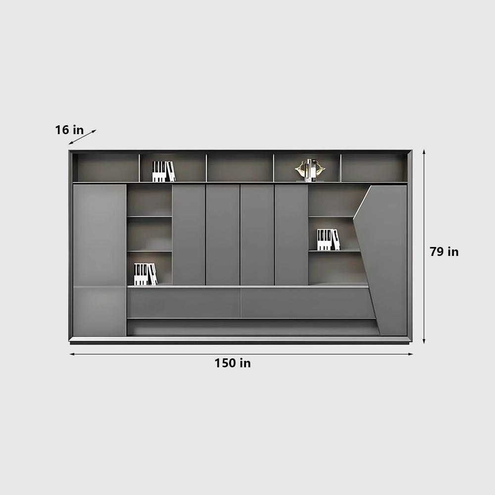 Luxury L-Shaped Office Desk Executive Design - image 21