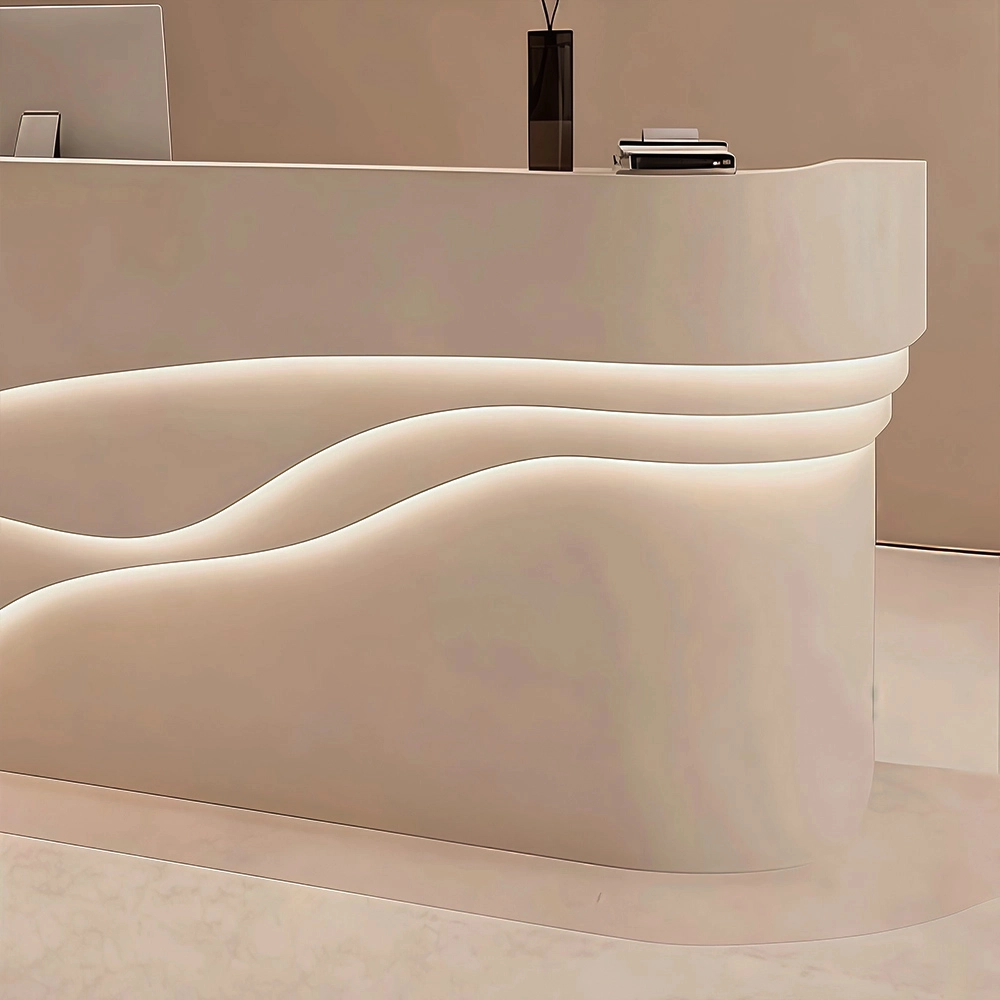 Reception Counter Cashier Desk - Classified Storage - image 7