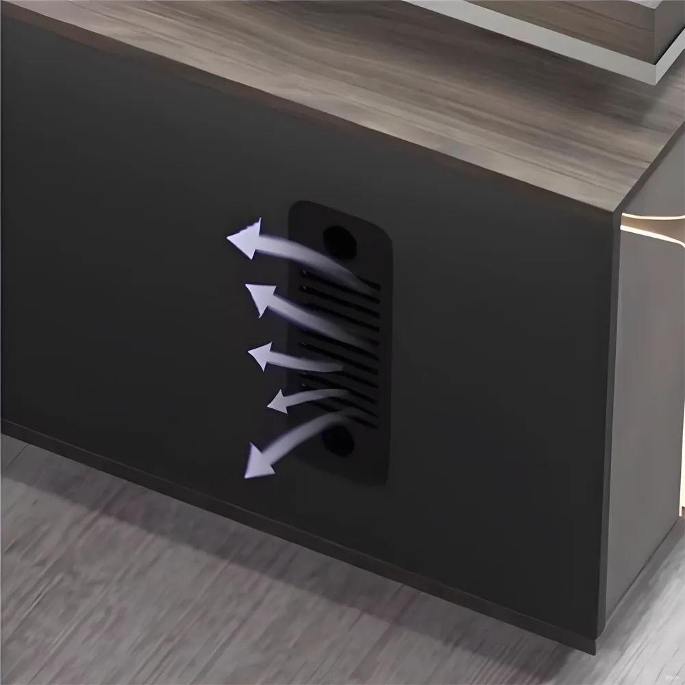 Dual-Drawer Executive Desk - image 5