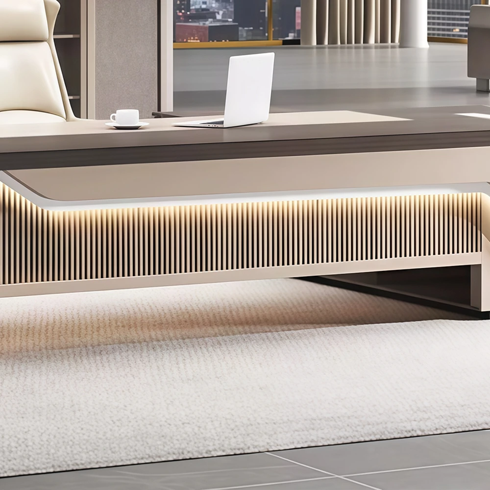 Elegant Luxurious Office Manager Desk - image 21