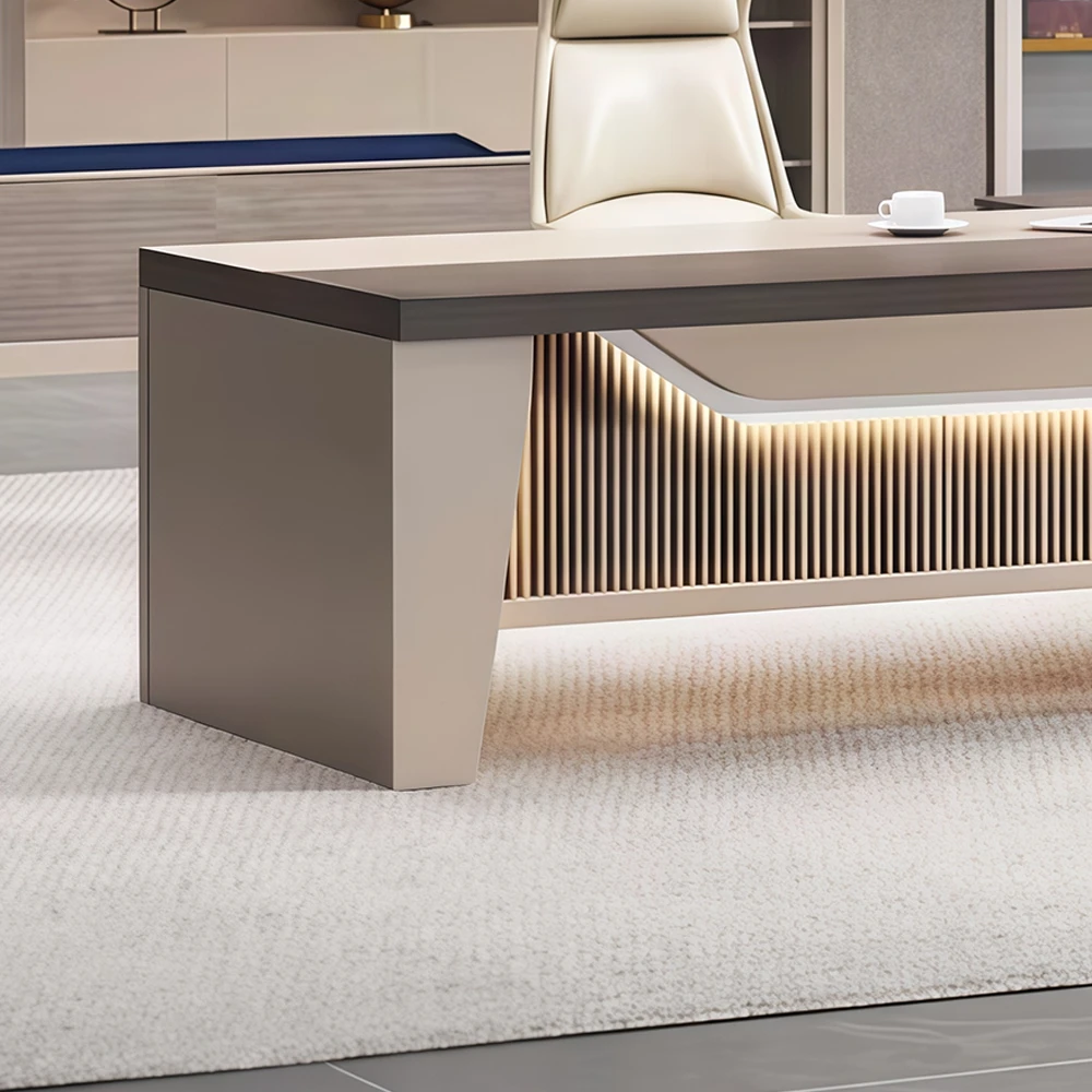 Elegant Luxurious Office Manager Desk - image 23