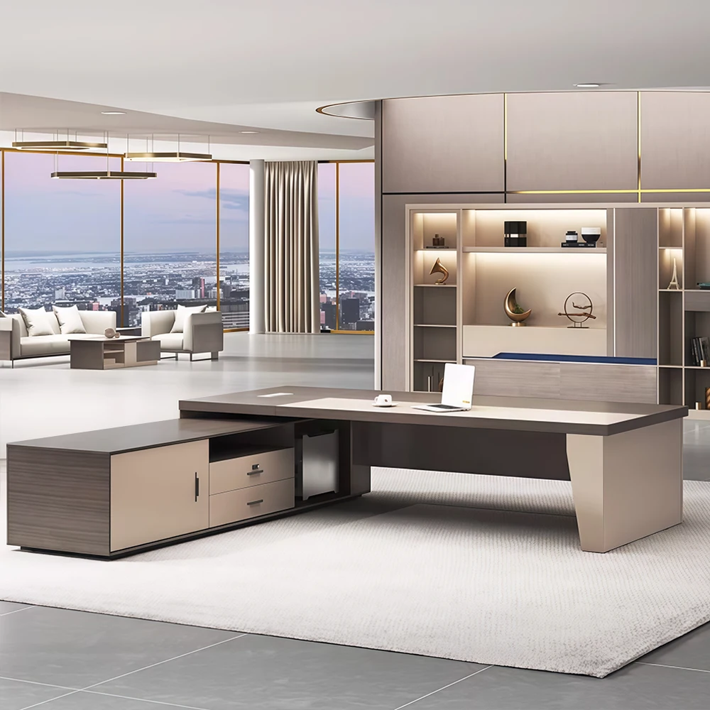 Elegant Luxurious Office Manager Desk - image 20