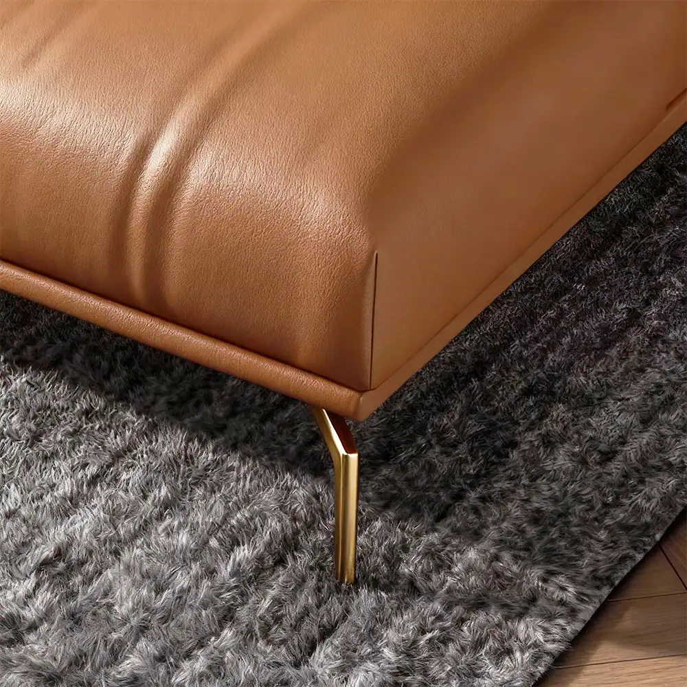 Genuine Leather Italian Style Luxury Sofa - Maoters - image 6