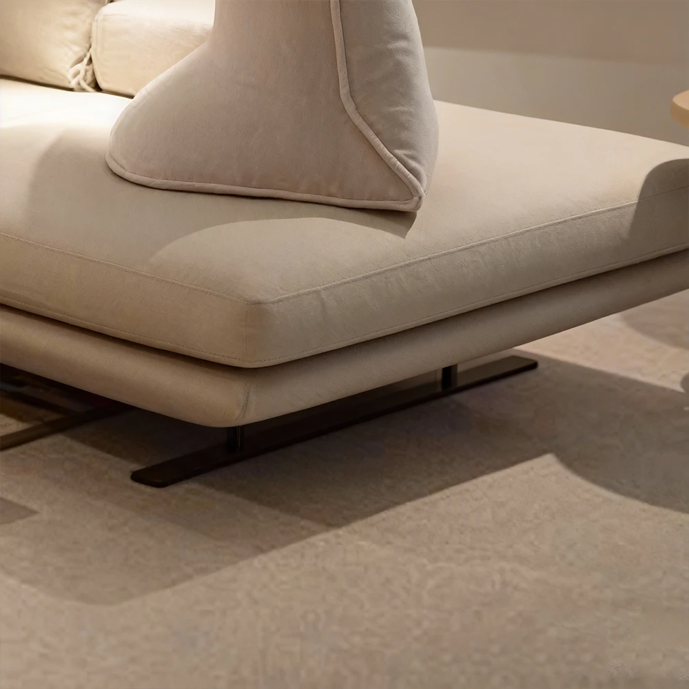 Italian Minimalist Beige Sofa - Maoters - image 13