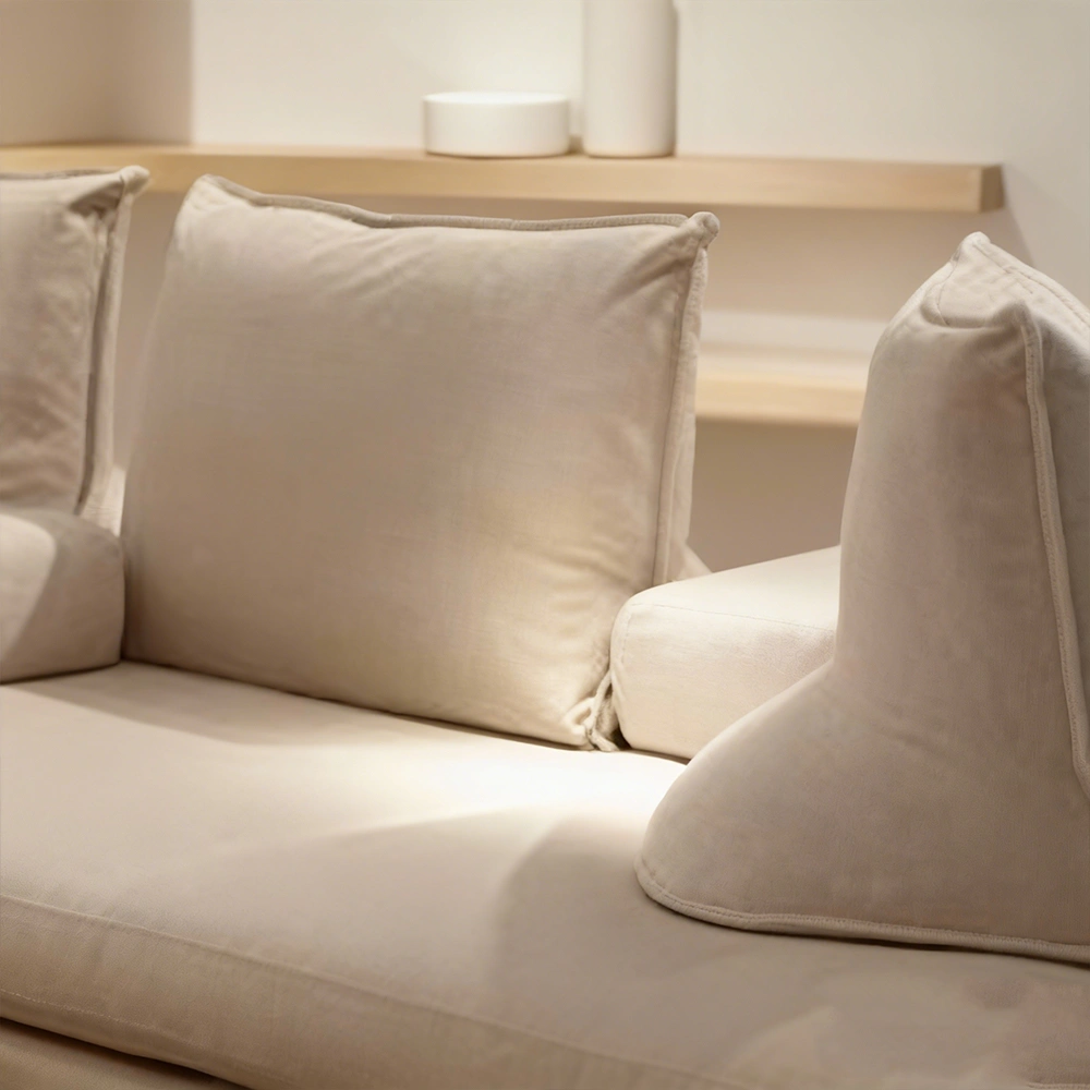 Italian Minimalist Beige Sofa - Maoters - image 12