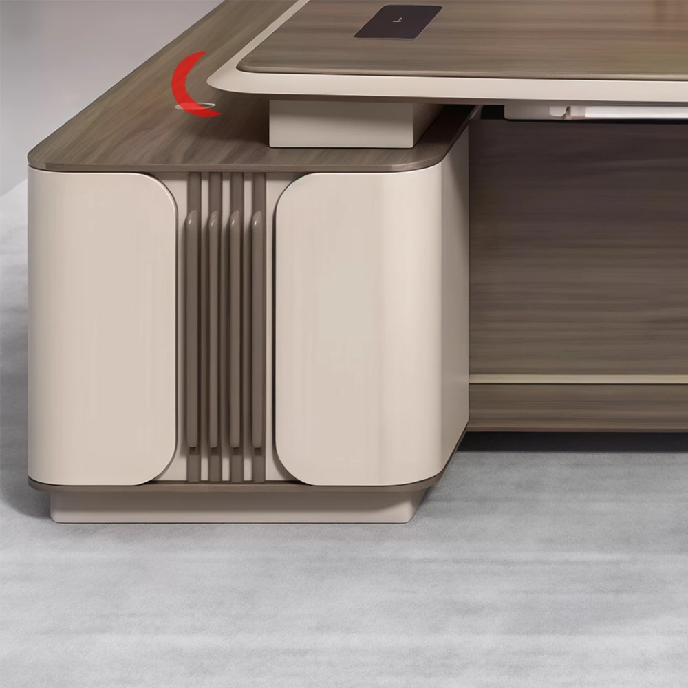 Stylish President Office Desk for Business Leaders - image 6