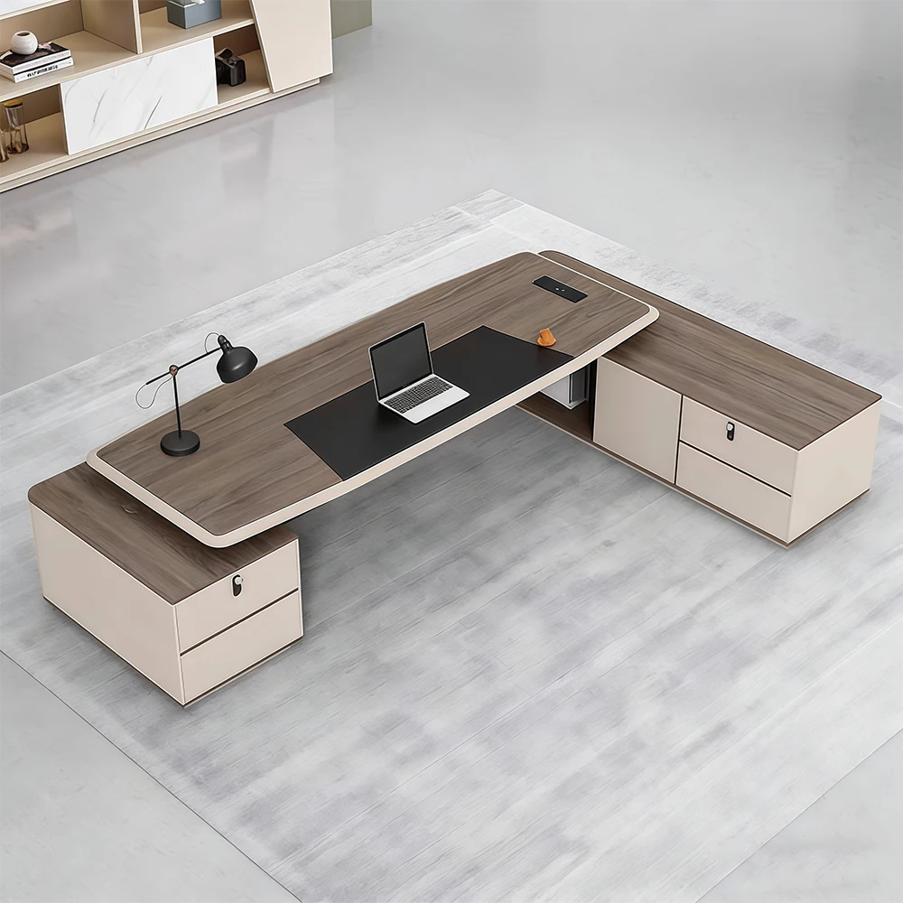 Stylish President Office Desk for Business Leaders - image 4