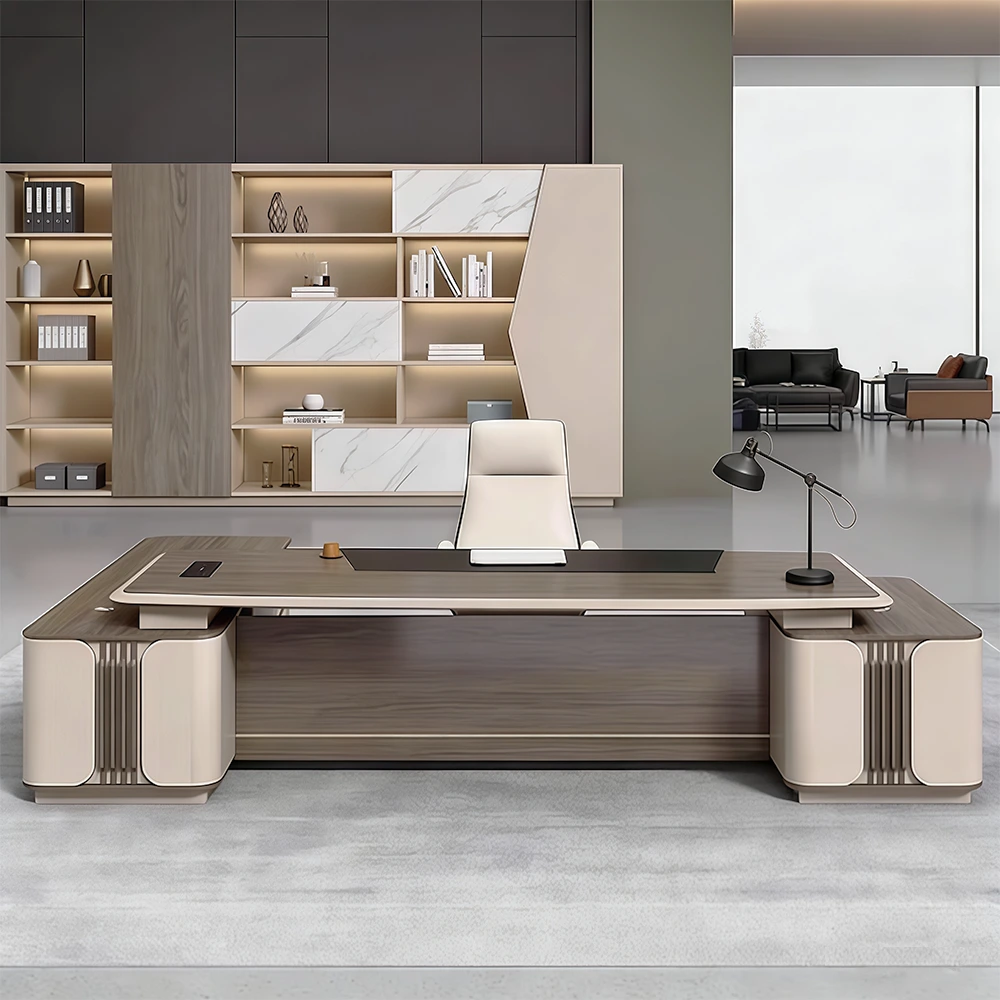 Stylish President Office Desk for Business Leaders - image 5