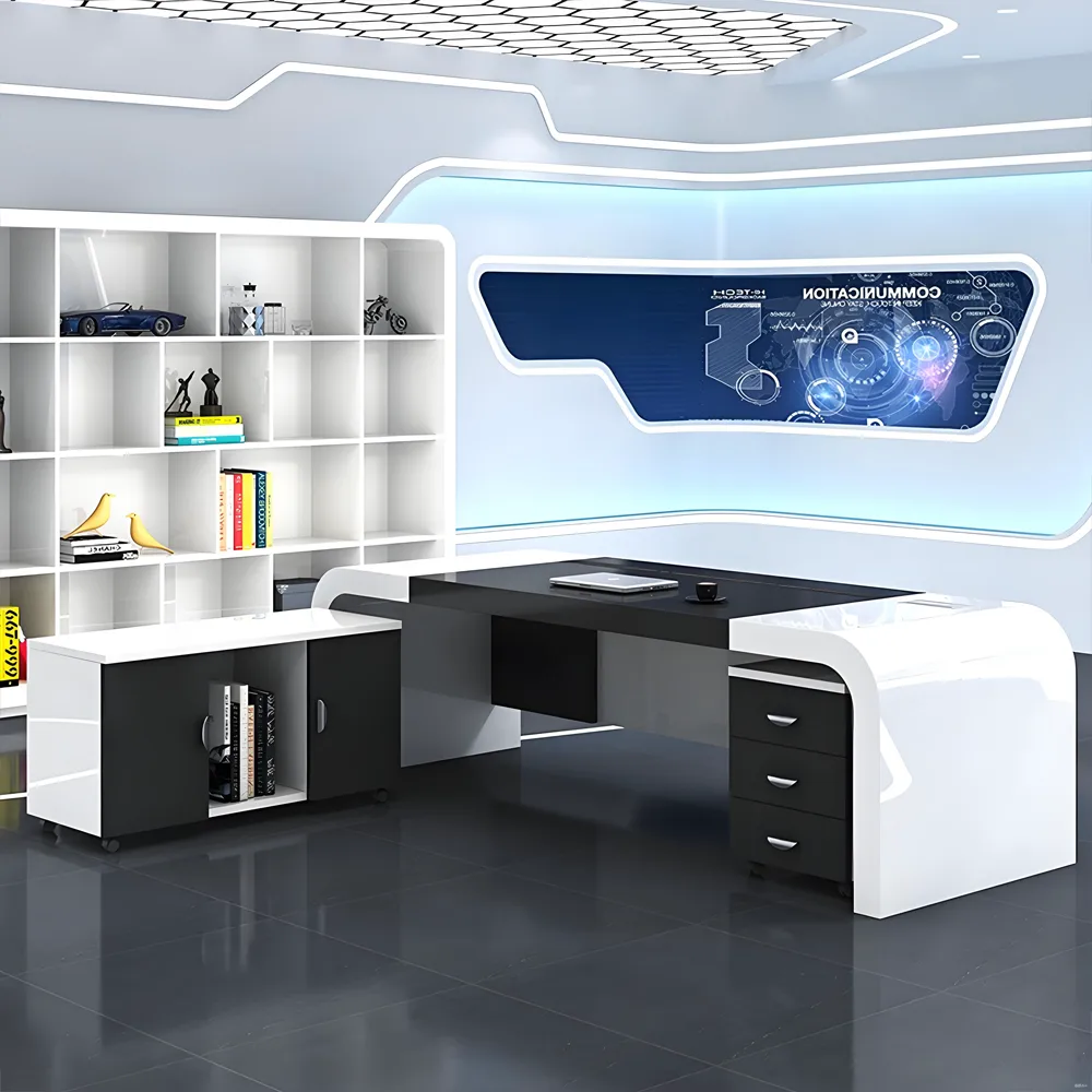 Large Office Desks in Modern Minimalist Style - image 12