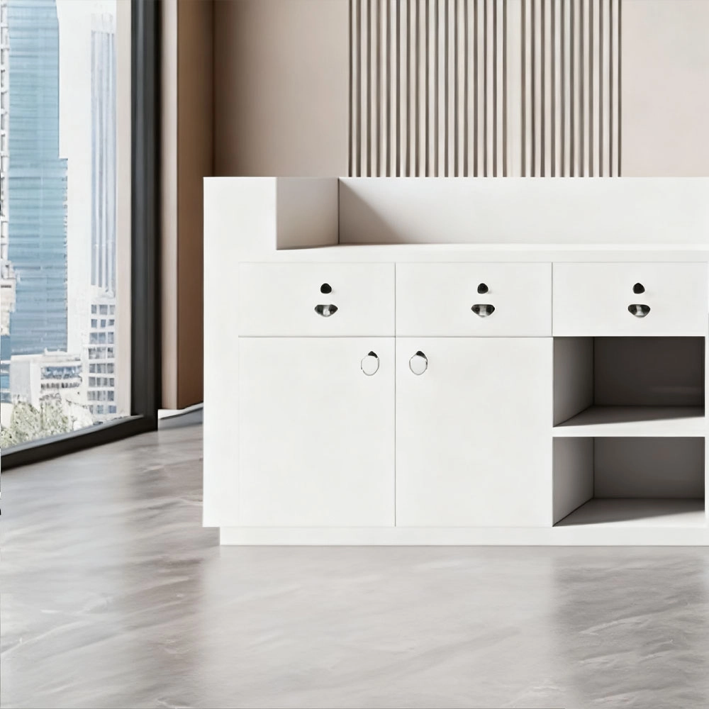 Large Storage Space Entrance Reception Desk - Maoters - image 3