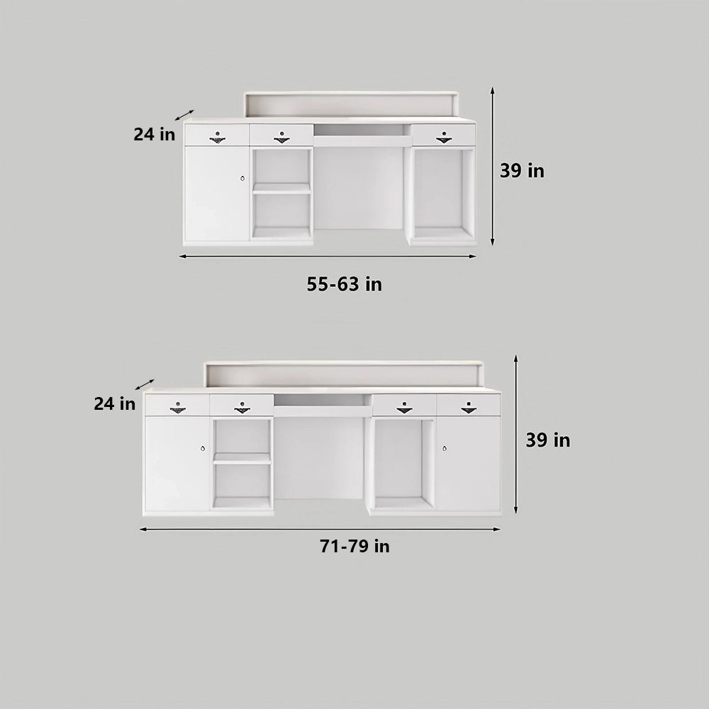 Modern Bar Table - Simple Clothing Store Counter - image 9