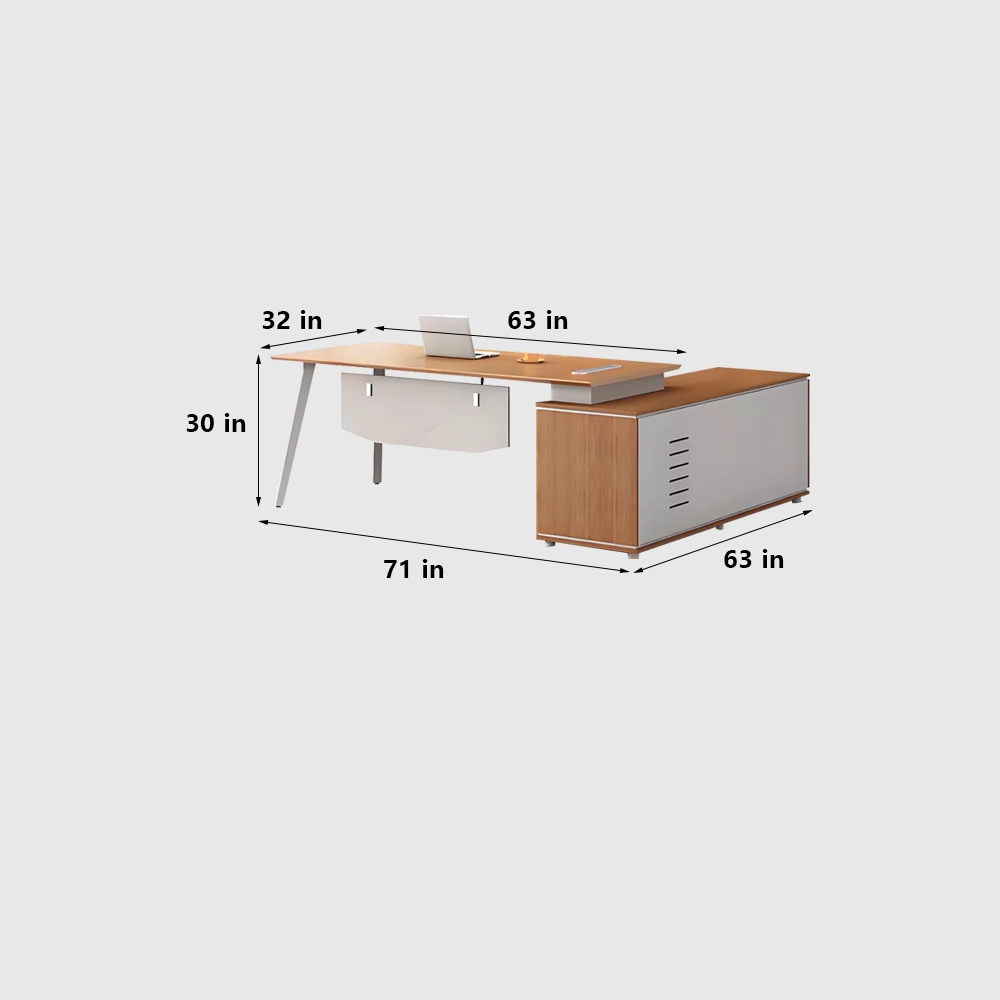 Modern Executive  Desk - image 13