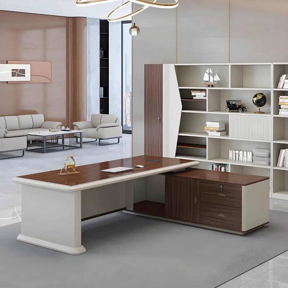 Modern Executive Workstation, Elegant Desk - image 15