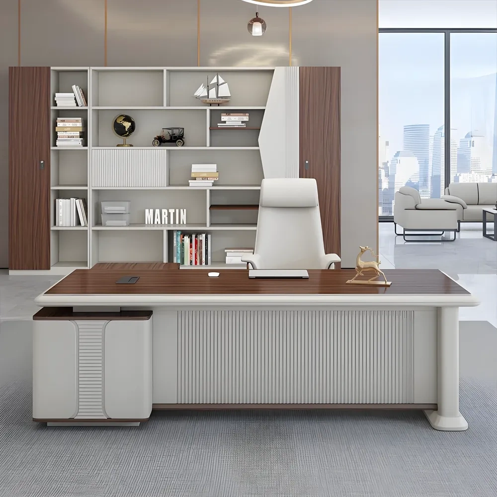 Modern Executive Workstation, Elegant Desk - image 14