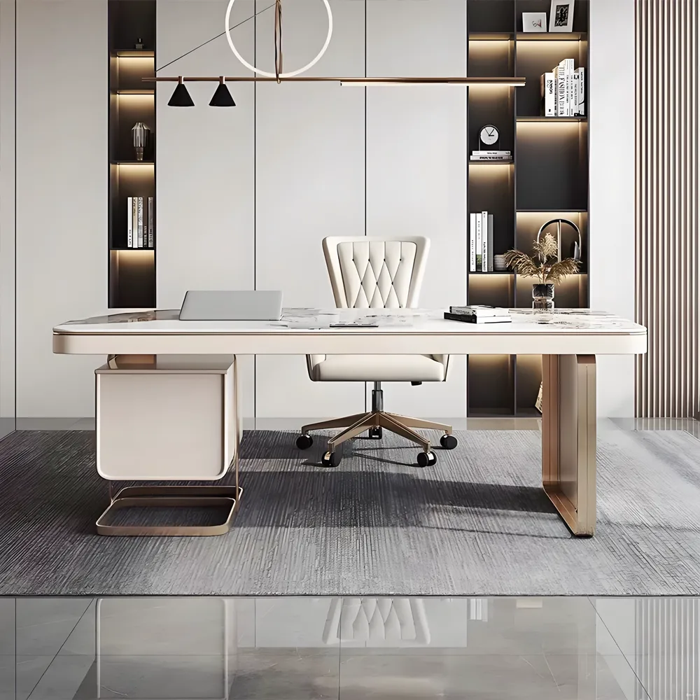 Modern High-End Office Desk Executive Desk - image 7
