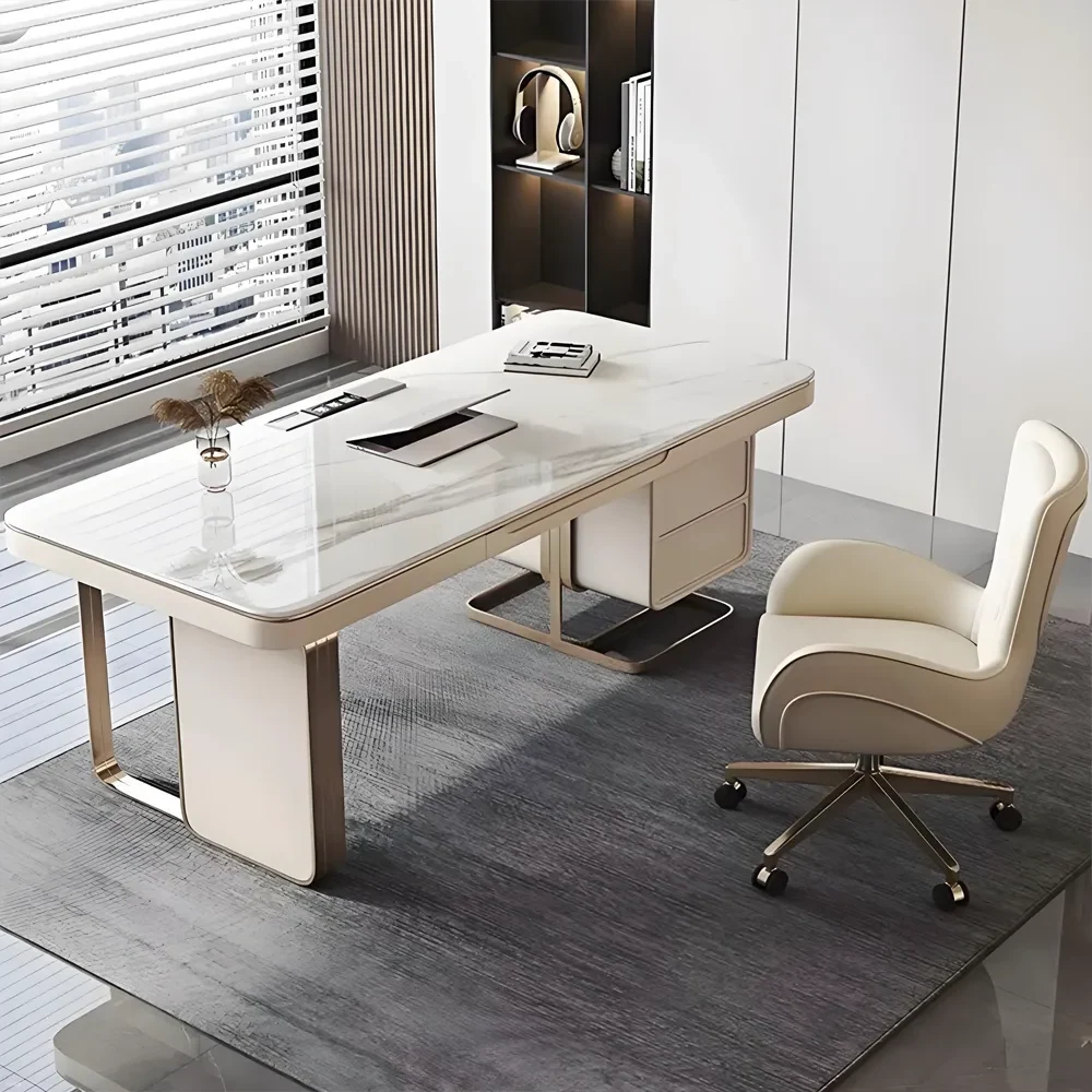 Modern High-End Office Desk Executive Desk - image 9