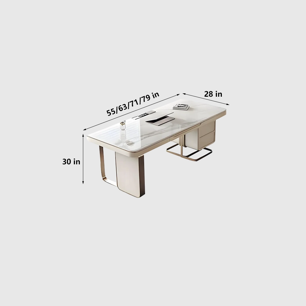 Modern High-End Office Desk Executive Desk - image 14