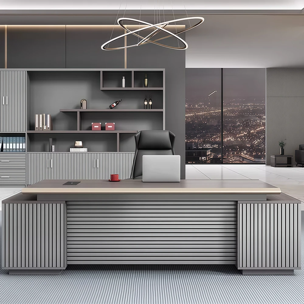 Modern Manager Desk - Stylish Office Furniture - image 2