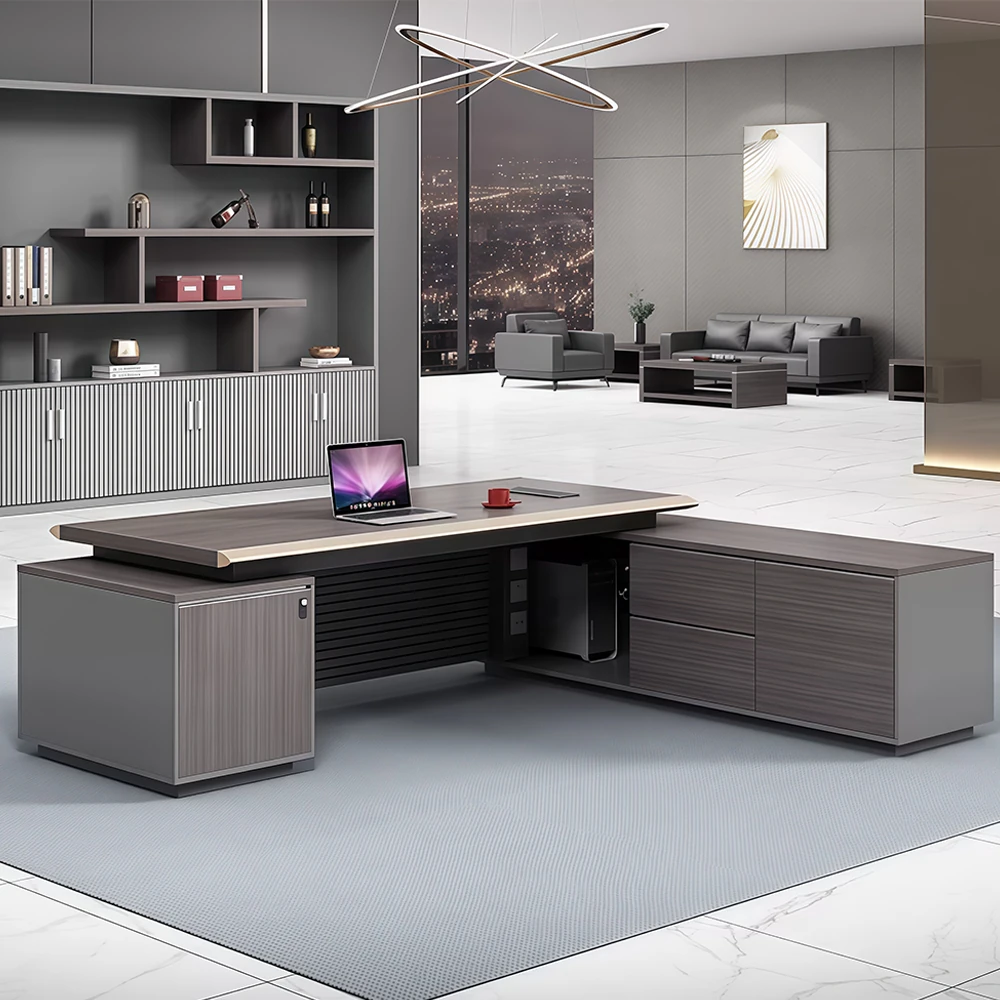 Modern Manager Desk - Stylish Office Furniture - image 4